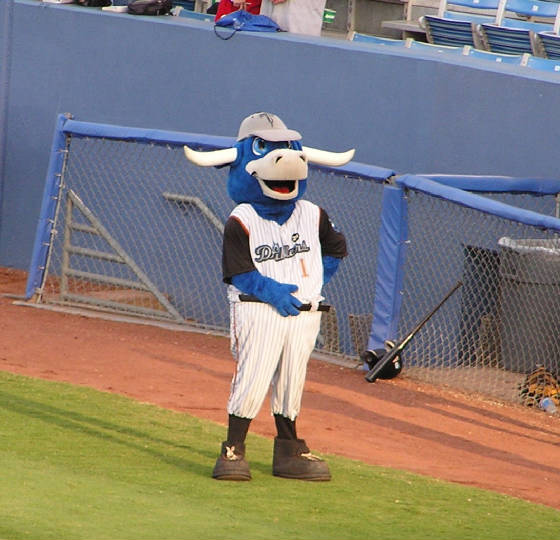 Hornsby, the Tulsa Drillers mascot