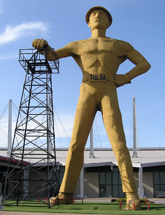 The Tulsa Oil Man - Tulsa, Oklahoma