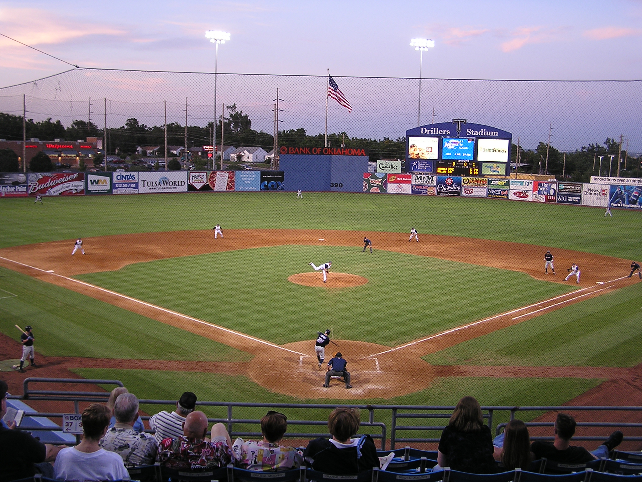 Game Action in Tulsa, Ok